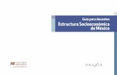 Guía para docentes Estructura Socioeconómica de México · Estructura Socioeconómica de México pertenece a la serie Praxis, la cual se caracteriza por su practicidad, ﬂ exibilidad