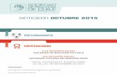 NOTICIERO OCTUBRE 2015 · noticiero octubre 2015 reuniones lviii reuniÓn anual sociedad de biologÍa de chile xiii reuniÓn anual sociedad chilena de inmunologÍa hotel patagÓnico-