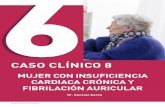 CASO CLÍNICO 8 - titulomasterentrombosis.com · CASO CLÍNICO - Mujer con Insuficiencia Cardiaca Crónica y Fibrilación Auricular Razonamiento para la toma de decisiones siguiendo