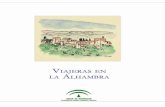 Viajeras en la Alhambra - Junta de Andalucía · Estos relatos y descripciones de la Alhambra y de Granada reparan en detalles con toques humanos, apreciaciones singulares, y recrean