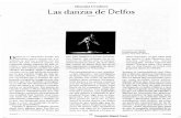 Dionisia Urtubees Las danzas de Delfos · tudiaron en las escuelas de danza del ... Limón, o en el presente, en la danza clásica, Barishnikov y tantos más. Están muy conscientes