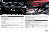 FICHA TECNICA - 8 - Mazda Hondurasmazdahonduras.com/documentos/ficha_tecnica/mazdacx-3.pdf · Asiento del conductor con ajuste manual de altura. Asiento trasero abatible 40/60. Volante
