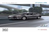 Ficha técnica PRIUS 2019 - Toyota Universidad...Asiento para conductor tipo cubo con ajuste manual de 6 direcciones • - Asiento para pasajero tipo cubo con ajuste manual de 4 direcciones