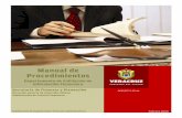 Manual de Procedimientos · Contabilización en el Sistema Integral de Administración Financiera del Estado de Veracruz (SIAFEV), de lo Tramitado para la Liberación de Recursos,