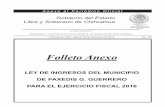 1208 PRAXEDIS G. GUERRERO LI 2016ihacienda.chihuahua.gob.mx/tfiscal/edosfinan/2016/leyes/... · 2018-05-30 · Estado de Chihuahua, previo estudio del proyecto de la Ley de Ingresos