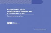 Propuestas para contribuir el diseño del PECITI 2012-2037 · Efectos económicos y sociales de la inversión en ciencia, tecnología e innovación 5 ÍNDICE Presentación ¿Qué