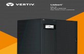 Liebert - Vertiv · Potencia activa maximizada, gran rendimiento, y total compatibilidad con las cargas de uso informático modernas y esenciales para los servicios de la empresa.