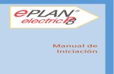 Manual de Iniciación · 8 EPLAN Electric P8 Manual de iniciación Antes de crear un proyecto, en el siguiente capítulo primero verá algunos detalles sobre la interfaz de usuario.