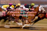 El problema del dopaje en caballos de competición. en caballos.pdf · dopaje en caballos de competición. Patología Médica y de la Nutrición 4ºCurso de Licenciatura Veterinaria