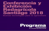 Conferencia y Exhibición Redagrícola Santiago 2018Conferencia y Exhibición Redagrícola Santiago 2018 Nuevas tecnologías para la agricultura conferenciasantiago.redagricola.com