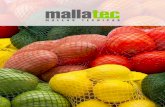 mallatec.clmallatec.cl/pdf/FICHAS_FRUTAS_VERDURAS.pdf · >> MALLAS FRUTERAS / VERDURAS Ideal para el envasado de frutas como limones, paltas, naranjas, tomates, manzanas, peras, cebollas,