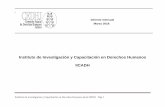 Instituto de Investigación y Capacitación en Derechos ...cedhj.org.mx/iicadh/2018/INFORME MAR 2018.pdf · Personal de la CEDHJ 4 Auditorio de la Alianza Francesa de Guadalajara,