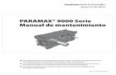 PARAMAX® 9000 Serie Manual de mantenimiento · 3 Almacenamiento (cont.), Transporte Paramax® Serie 9000 Reductores de velocidad Paramax® 9000 Período de almacenamiento (cont.)