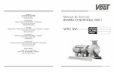 serie NM - VOGT S.A. · INDICE 2 3 1.- GENERALIDADES. Este manual trata de la instalación, operación y mantenimiento de bombas centrífugas VOGT serie Monobloque NM. El funcionamiento