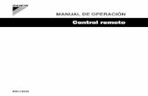 MANUAL DE OPERACIÓN - Термотрейдfile.thermotrade.ru/techno/VRV/BRC1D52.pdf · Manual de operación 6 Arranque caliente (sólo modelos con bomba de calor) Al inicio de una