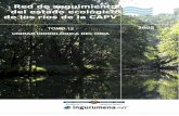 Red de seguimiento del estado ecológico de los ríos de la CAPV · presenta un estado ecológico DEFICIENTE, ya que la calidad biológica es deficiente, debido a un deficiente estado