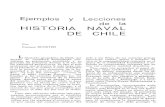 Lecciones de la HISTORIA NAVAL DE CHILE · En este escenario de la historia futura, donde acaso se decida la suerte del mundo, el privilegiado Chile se hace ... Balmaceda y Alessandri