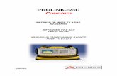 PROLINK-3C Premium Manual · selector rotativo mediante el cual es posible navegar por los diferentes menús que aparecen en pantalla, modificar los parámetros y validarlos con un
