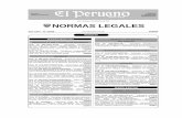 Separata de Normas Legales · 2012-08-07 · NORMAS LEGALES Sumario AÑO DEL DEBER CIUDADANO FUNDADO EN 1825 POR EL LIBERTADOR SIMÓN BOLÍVAR Lima, miércoles 12 de diciembre de