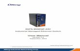  · IGPS-9042GP-24V User Manual ORing Industrial Networking Corp 2 Table of Content Getting Started