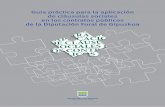 Guía práctica para la aplicación de cláusulas sociales en los …Guía... · Guía práctica para la aplicación de cláusulas sociales en los contratos públicos de la Diputación