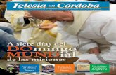 A siete días del DOmingo MUNDial - Diócesis de Córdoba · 2016-11-17 · A siete días del DOmingo MUNDial Este domingo, beatificación de los Mártires del siglo XX en España