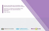 EVALUACIÓN DE DISEÑO PROGRAMA: APOYO A INSTITUCIONES … · Evaluación de Diseño: Apoyo a Instituciones en Materia de Asistencia Social 3 INTRODUCCIÓN El presente informe se