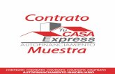 Contrato Muestra AUTOFINANCIAMIENTO 33 PAGS · 2018-07-23 · contrato muestra 3 contrato de adhesiÓn tu casa express, s.a de c.v. contrato de adhesiÓn para el sistema de comercializaciÓn