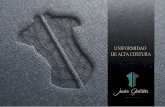 UNIFORMIDAD DE ALTA COSTURA - Javier Ginestar · la uniformidad de alta costura. Todo el desarrollo de producción depende de nuestras propias instalaciones, con continuos controles