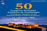 ograma - 2015.congresosacardiologia.com2015.congresosacardiologia.com/docs/programa.pdf · 50 Congreso Sociedad Andaluza de Cardiología 14 - 16 de mayo 2015 - Granada 4 Bienvenida