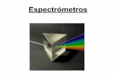 Espectrómetrosmaterias.df.uba.ar/l4aa2017c2/files/2014/04/Espectrome... · 2017-07-28 · Resolución espectral de un espectrógrafo - Capacidad para distinguir 2 longitudes de onda