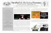 GACETA MEDICA - Universidad Autónoma de Chiapas · cer (1972), las batallas en el desierto (1981). Ganador en 2009 del Premio Cervantes, ra de España a propuesta de las Academias