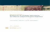 Evaluación de medidas alternativas de inflación subyacente ...Evaluación de medidas alternativas de inflación subyacente para Argentina 1ª edición ISBN-10: 987-20003-2-8 ...