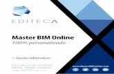 MásterBIM Online...1 > CERTIFICADO Máster BIM Management (Especialidad en Arquitectura, Ingeniería o Ingeniería Civil) avalado y expedido por Editeca. 2 > CERTIFICADO AUTODESK