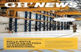 BOLETÍN Nº16 FEBRERO 2016 NEWS - GH Cranes · gama de polipastos y carros abiertos para poder atender los requerimientos de sectores tan exigentes como el siderúrgico. La implantación