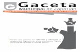 Municipal de Zapotl n - Ciudad Guzmán...ÒReglamento Org nico de la Administraci n P blica Municipal de Zapotl n el Grande, Jalisco. 1 DECRETO MEDIANTE EL CUAL SE APROBÓ TANTO EN