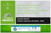 Asbesto y Salud Global - Actualidad y Políticas sobre la patología …old.iss.it/binary/amia/cont/Quito_2014_Daniela_Marsili.pdf · 2014-03-18 · ASBESTO y las implicaciones para