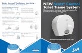 Control Washroom Solutions – NEW Scott Control · Scott® Control complete washroom solution – leading the way in efficiency and hygiene 3 The new Scott® Control Toilet Tissue