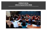 CONSEJO SOCIAL Informe Sexenal (2012-2018)web.inmujeres.gob.mx/transparencia/archivos/... · Foros de organizaciones de Mujeres en seguimiento a las recomendaciones para la alerta