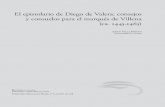 El epistolario de Diego de Valera: consejos y consuelos ... · Universidad de Oviedo en el pasado mes de junio del 2010. La elaboración de ... González Palencia se centra en un