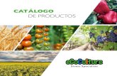 CATÁLOGO DE PRODUCTOS - EcoCulture Biosciencesecoculturebs.com/wp-content/uploads/2019/05/ECOCULTUREcatalogoBaja.pdf · flores y frutos, mejorando su calidad y duración una vez