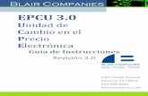 EPCU 3 - Blair Companies 3.0 User Instructions 2.0 Spanish.pdfo Niveles válidos de la luz están entre 00 - 99 (00 – mínimo nivel de luz, 99 – máximo nivel de luz) o Cuando