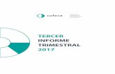 TERCER INFORME TRIMESTRAL 2017 - cofece.mx · Tercer Informe Trimestral 2017 PLANEACIÓN ESTRATÉGICA INSTITUCIONAL La Comisión cuenta con un modelo de planeación estratégica para