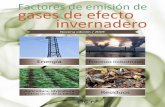 Factores de emisión de gases de efecto invernaderocglobal.imn.ac.cr/documentos/publicaciones/factoresemision/factore... · Todas la fuentes de combustión estacionaria/Biodiesel