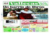 Mayo 2017 PEriódico G rATUiTo Un barrio de librosvallecas.com/wp-content/uploads/2017/05/vallecasVA-mayo... · 2017-05-07 · Un barrio de libros Avda. Palomeras, 29 esquina Alcalá