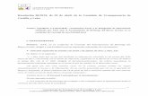 Resolución **/201*, de ** de ********, de la Comisión de Transparencia … · 2019-08-21 · Comisionado de Transparencia de Castilla y León C/Sierra Pambley 4, León, 24003 (León).