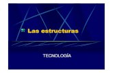 TECNOLOGÍA - tecnosevero.files.wordpress.com · Estabilidad de las estructuras La estabilidad de una estructura también influye el tamaño de su base de apoyo . Cuanto más amplia
