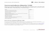 Servovariadores Kinetix 5500 - Rockwell Automation · Consulte el Manual del usuario de los servovariadores Kinetix 5500, ... Levante la puerta hasta el punto que indica la flecha