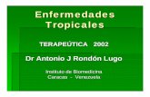 Enfermedades Tropicales (Mexico 2002 nuevo) · Producida por un nematodo de la familia filaroidea: Ancylostomo brazilensis, A. caninum, Stenocephala uncinaria, Plebotomun ac bunostomun.
