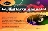 La Guitarra esencial · 2020-02-16 · THE PACO DE LUCÍA PROJECT ABSCHLUSSMATINEE FESTIVAL-GITARRENORCHESTER . REGGER sikwochen llstatt . Created Date: 3/14/2019 8:29:30 AM ...